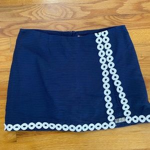 Lilly Pulitzer Navy Skort